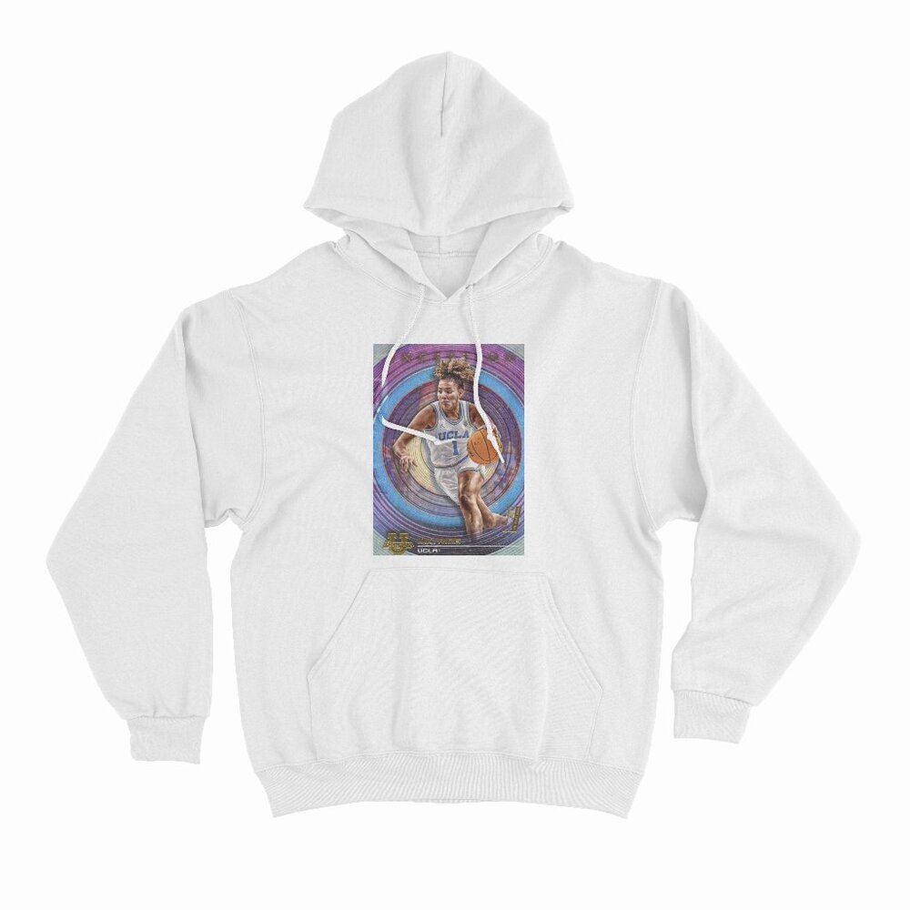 Bowman University Inception KiKi Rice RC UCLA Basketball White Hoodie